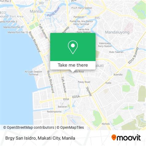 brgy san isidro makati city google map